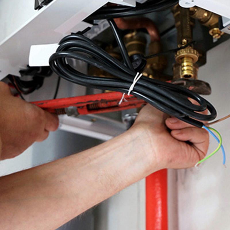 Installing an oil boiler in Fife