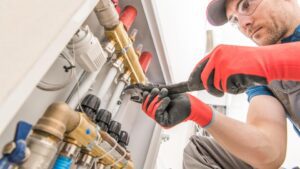 Fixing a boiler in Kirkcaldy
