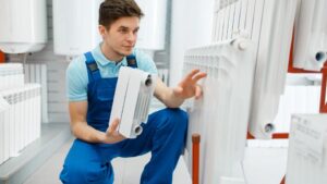 Fixing a boiler in Kirkcaldy