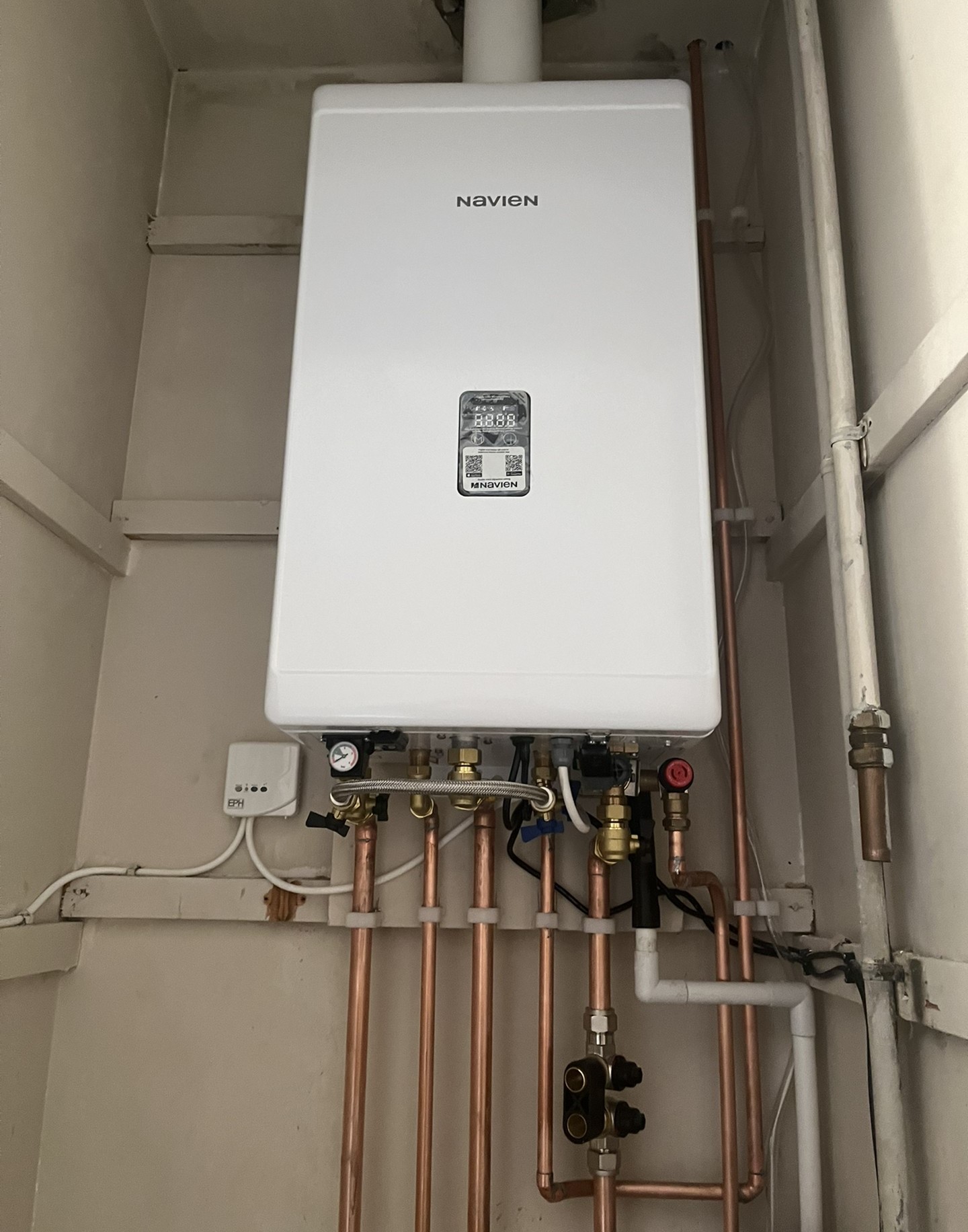 Navien combi boiler