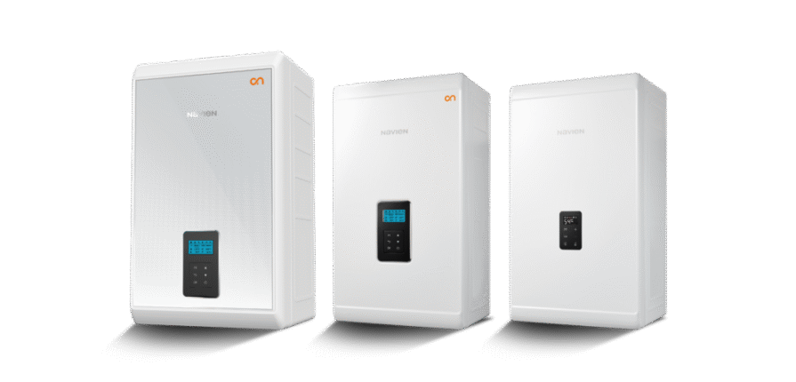 Navien on boiler range
