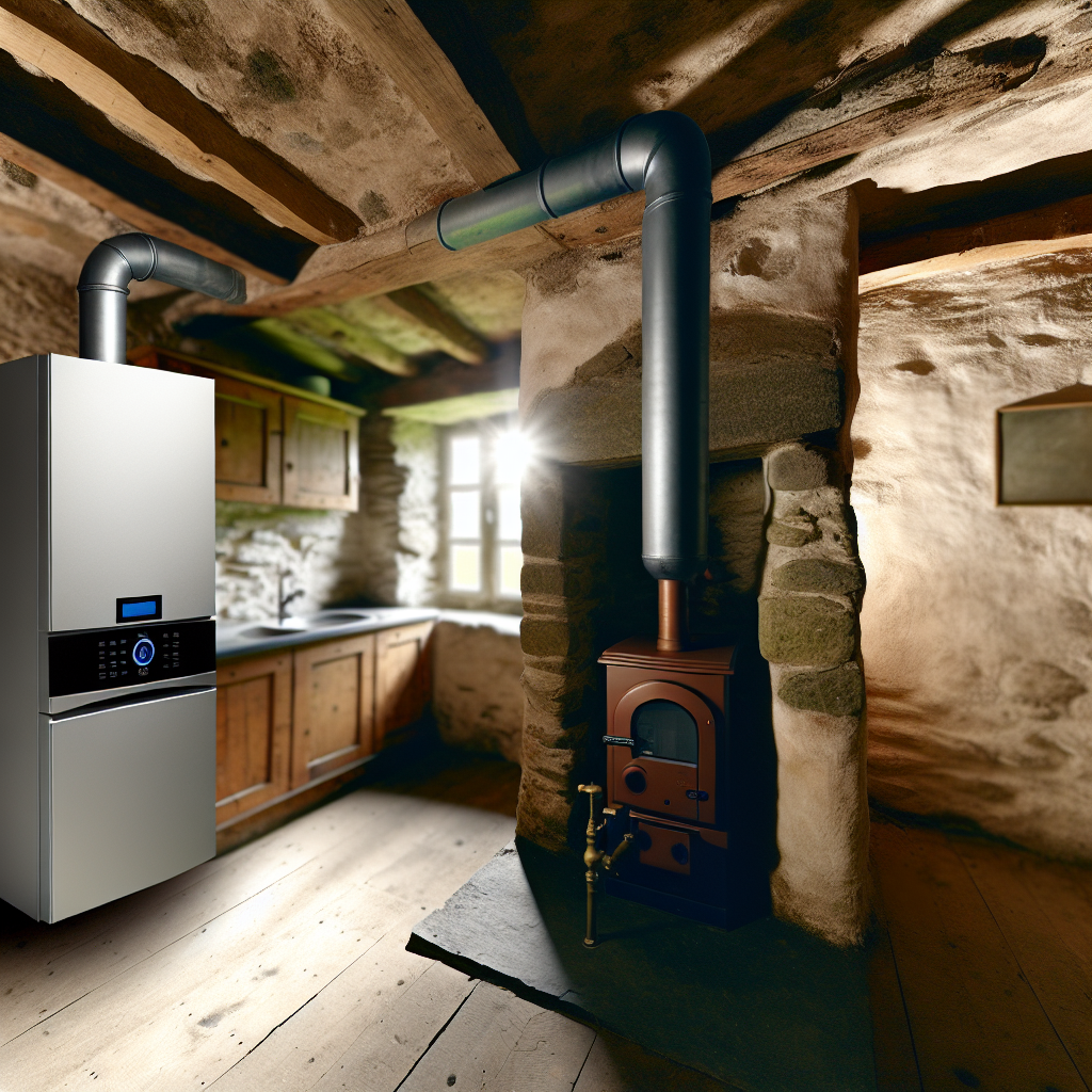 Efficient boiler installation in a Cupar home by MPH Boilers