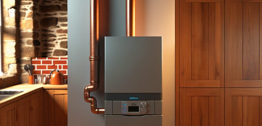 Boiler installed in a Kirkcaldy home by MPH Boilers