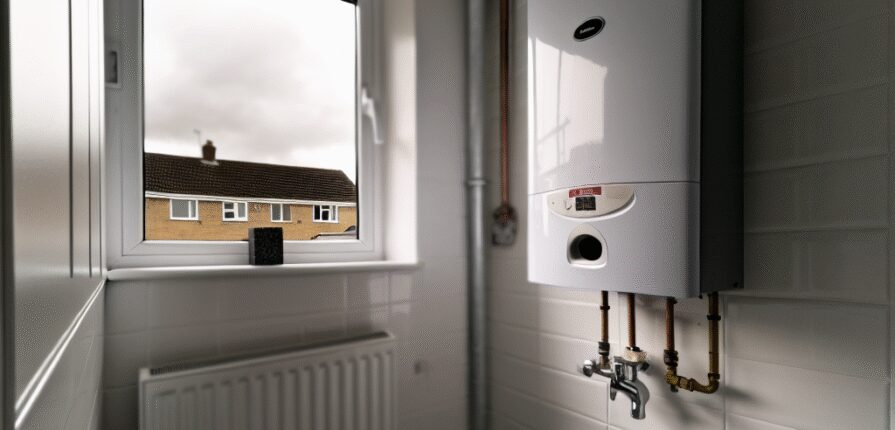 Boiler installation in a Rosyth home by MPH Boilers