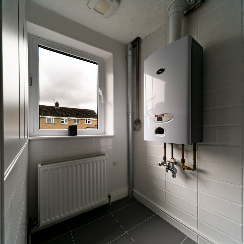 Boiler installation in a Rosyth home by MPH Boilers