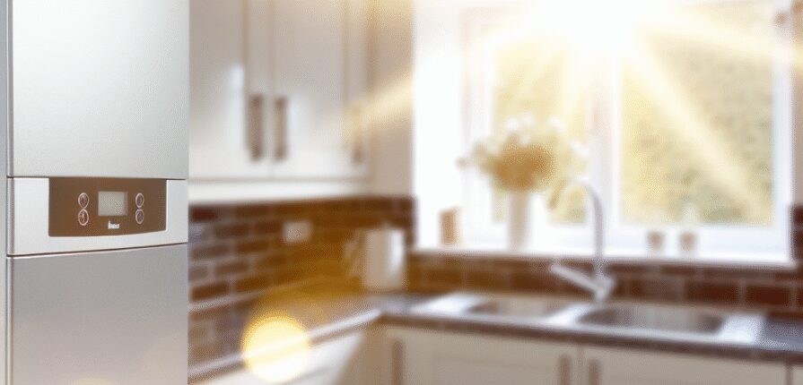 Boiler installation in Glenrothes kitchen setting