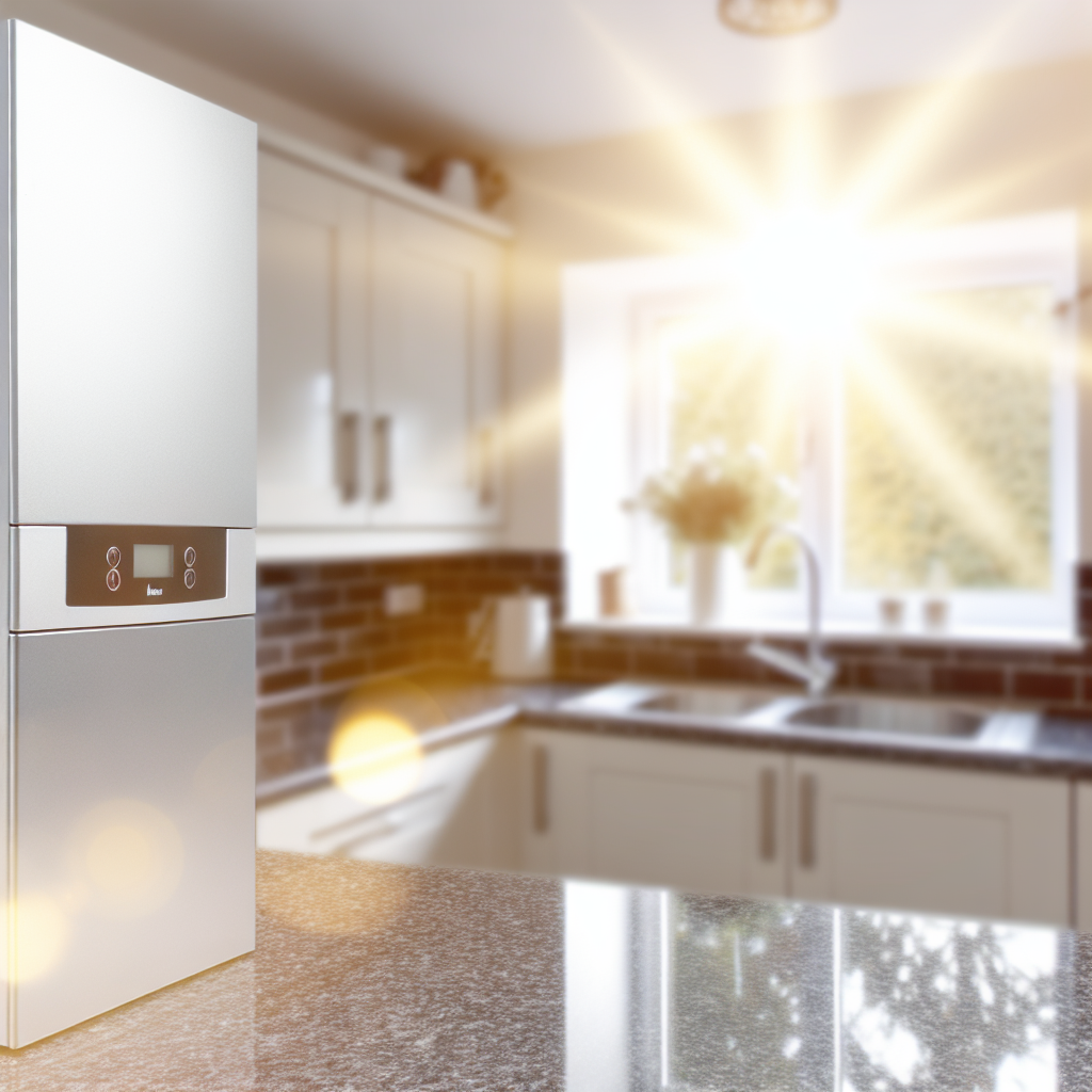 Boiler installation in Glenrothes kitchen setting